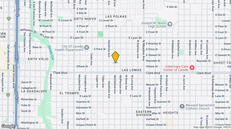 1102 Okane St Map and Location Details