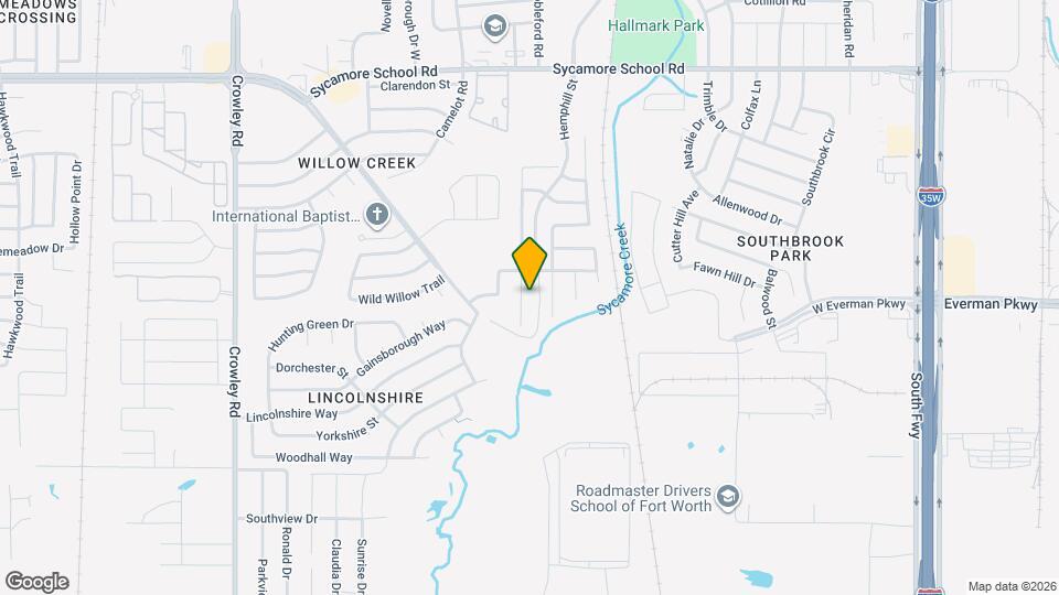 8605 Autumn Creek Trail, Unit 1 Map and Location Details