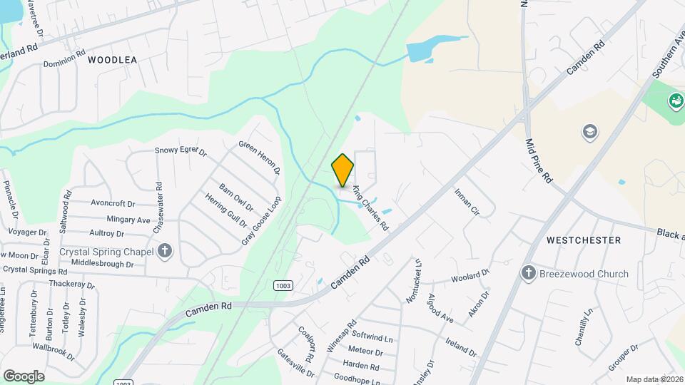 3274 King Charles Rd Map and Location Details