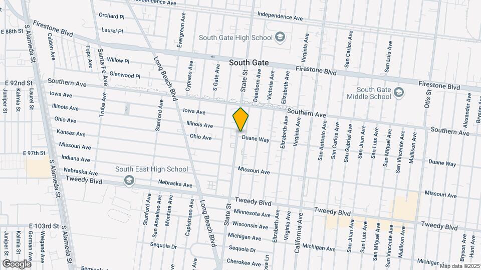 9416 State St Mapa y Detalles de la Ubicación