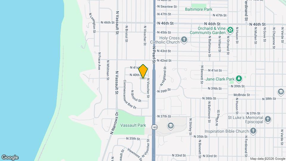 3929 N Defiance St Map and Location Details