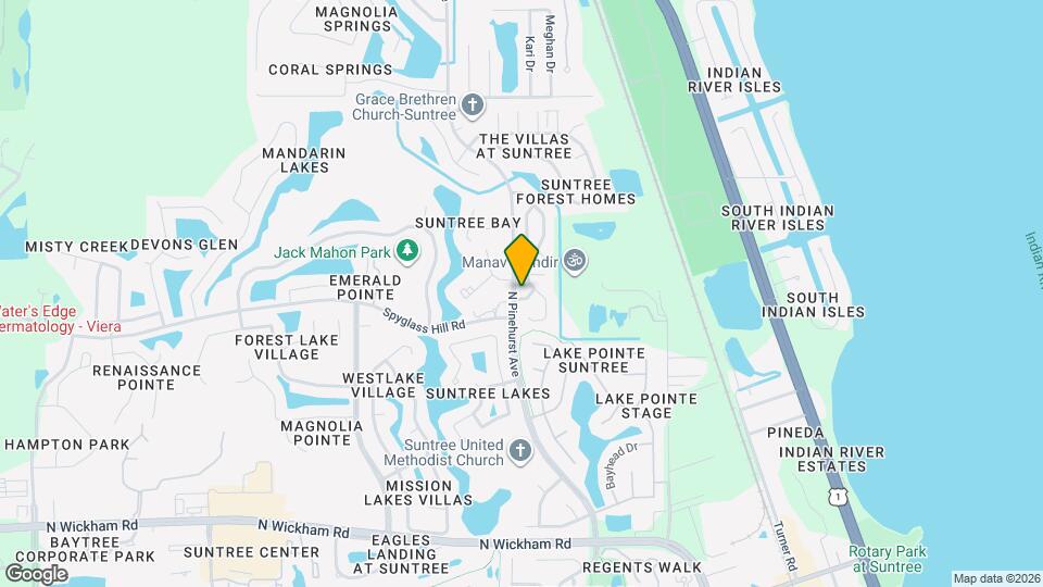 696 Las Palmas Way Mapa y Detalles de la Ubicación