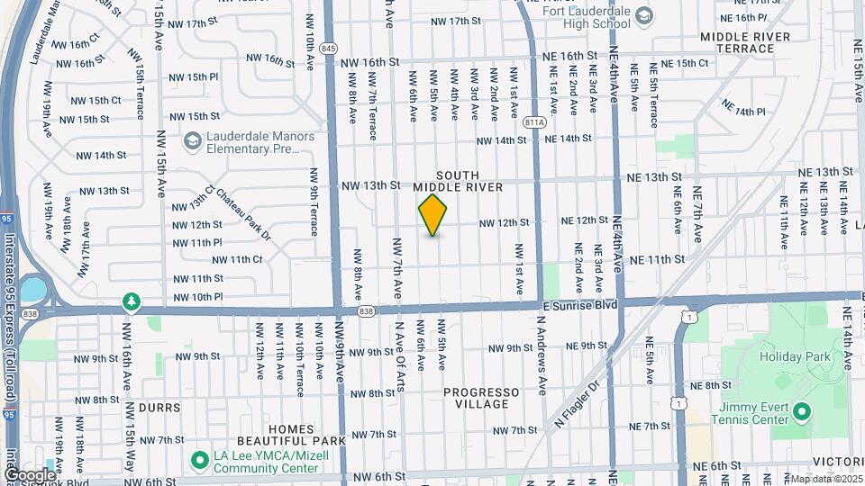 1131-1135 NW 5th Ave Mapa y Detalles de la Ubicación
