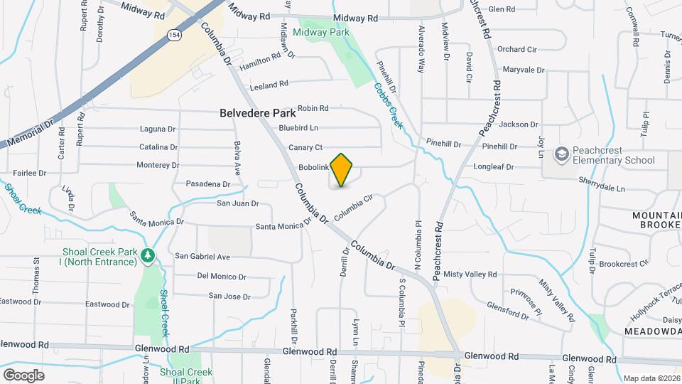 1593 Tanager Cir Map and Location Details