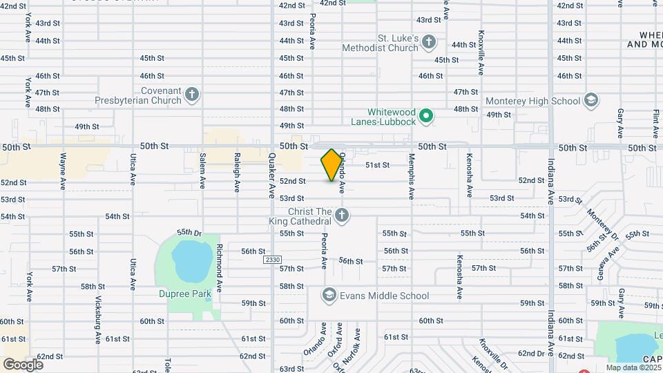 4205 52nd St Map and Location Details