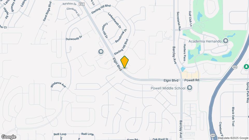 3696 Braemere Dr Map and Location Details