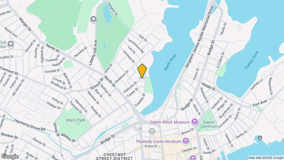 5 Hayward St Map and Location Details