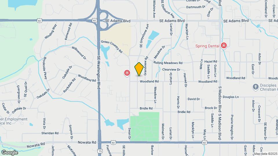1236 SE Greystone Ave Map and Location Details