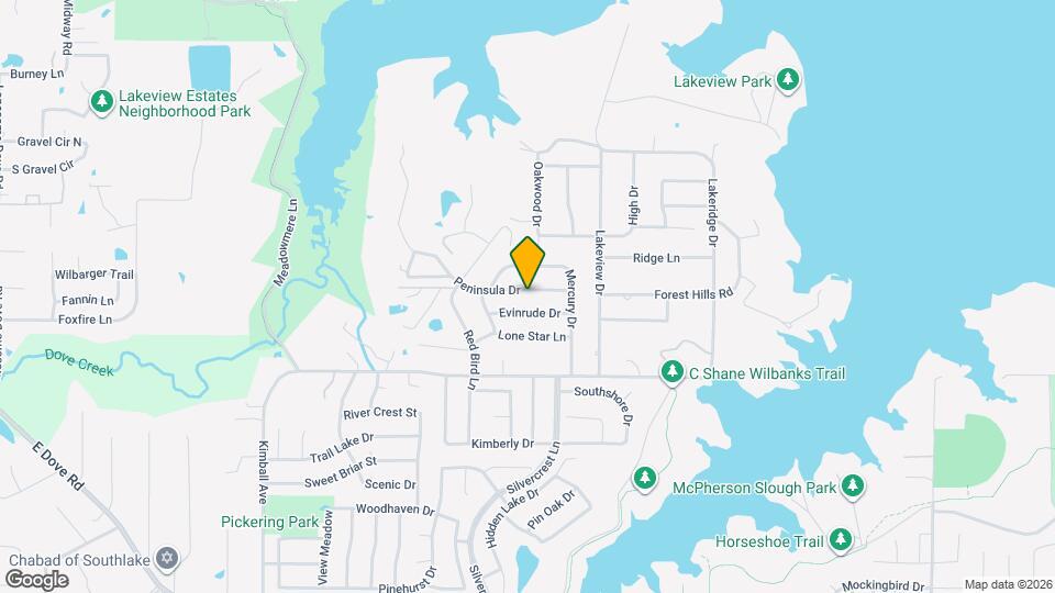 2611 Peninsula Dr Map and Location Details