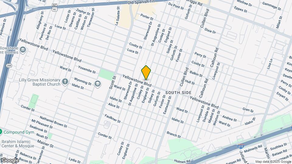 6621 Conley St Map and Location Details