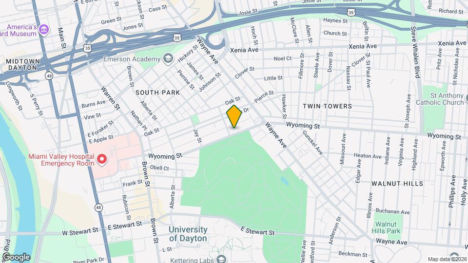 519 Wyoming St Map and Location Details