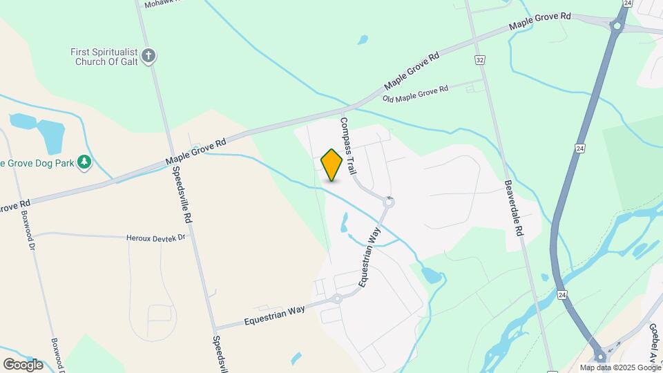 685 Briardean Rd Map and Location Details