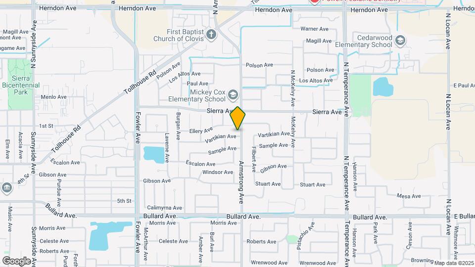 2189 Vartikian Ave Map and Location Details