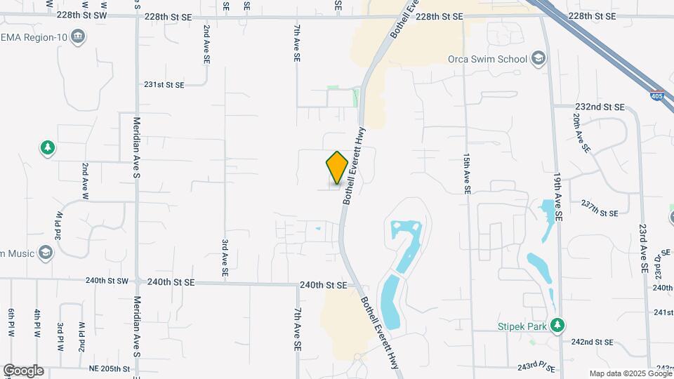 830 235th Pl SE Mapa y Detalles de la Ubicación