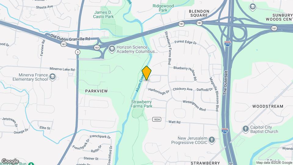 5105 Ormanton Dr Map and Location Details