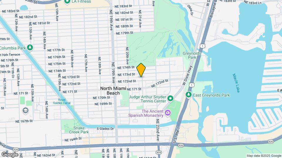 17200 NE 21st Ave Mapa y Detalles de la Ubicación