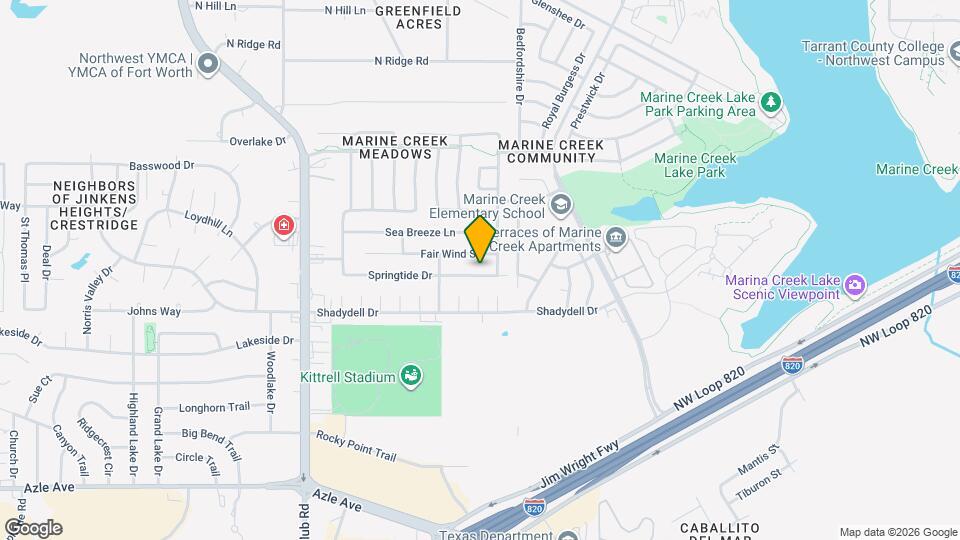 5712 Springtide Dr Map and Location Details