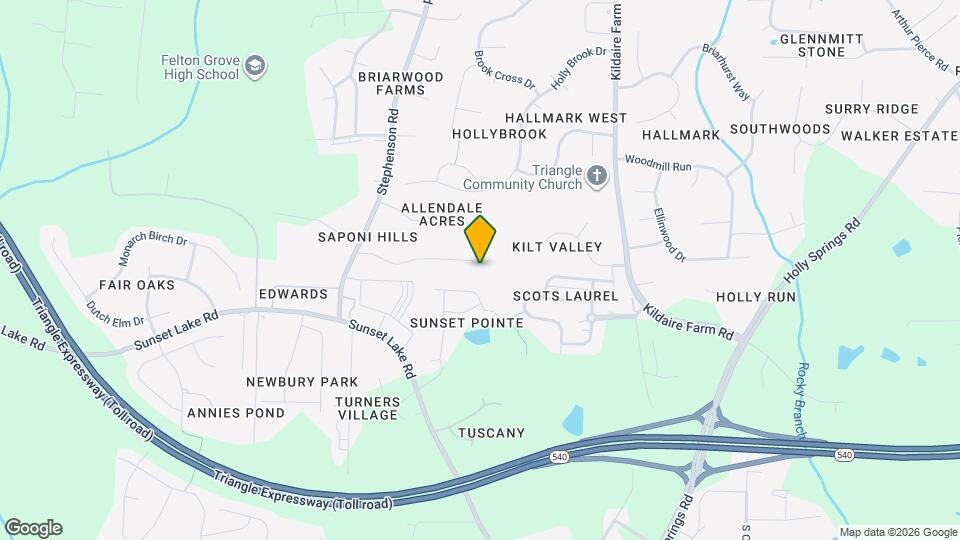 5816 Goolsby Ct Map and Location Details