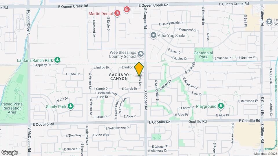 1903 E Jade Pl Map and Location Details