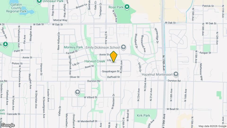 3169 Rose St Map and Location Details