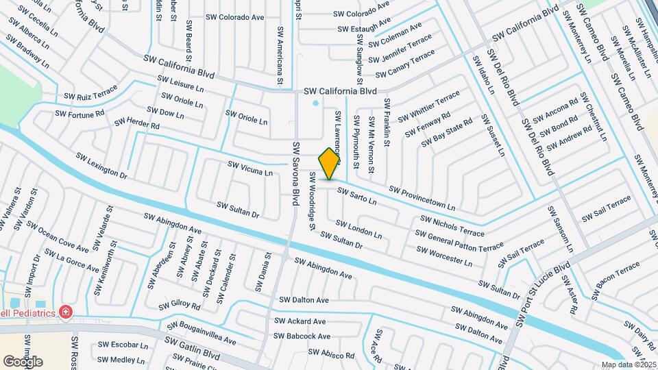 1181 SW Sarto Ln Map and Location Details