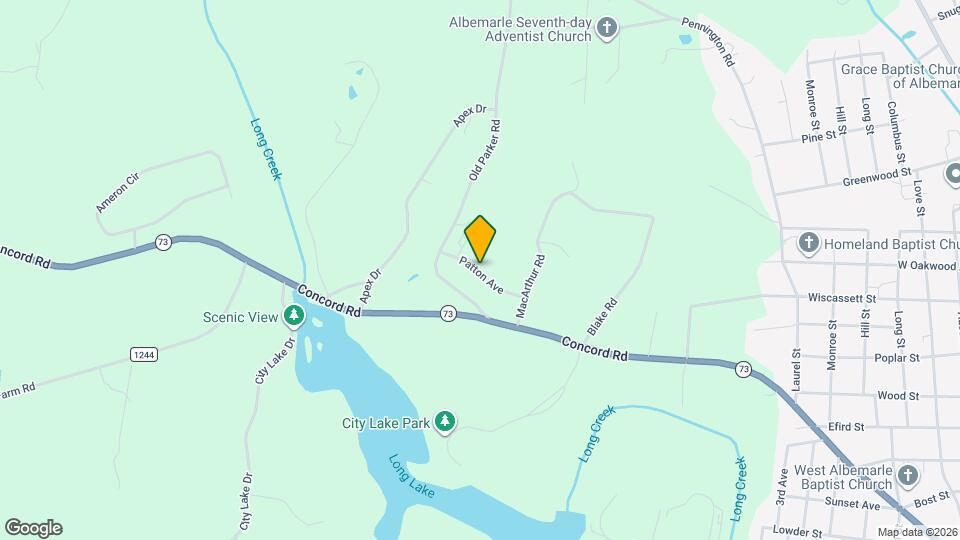 1028 Patton Ave Map and Location Details