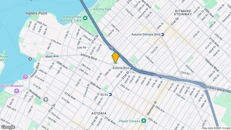 2805 Astoria Blvd Map and Location Details