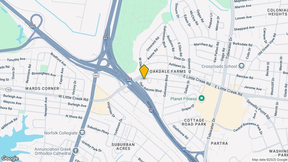 7820 San Antonio Blvd Map and Location Details