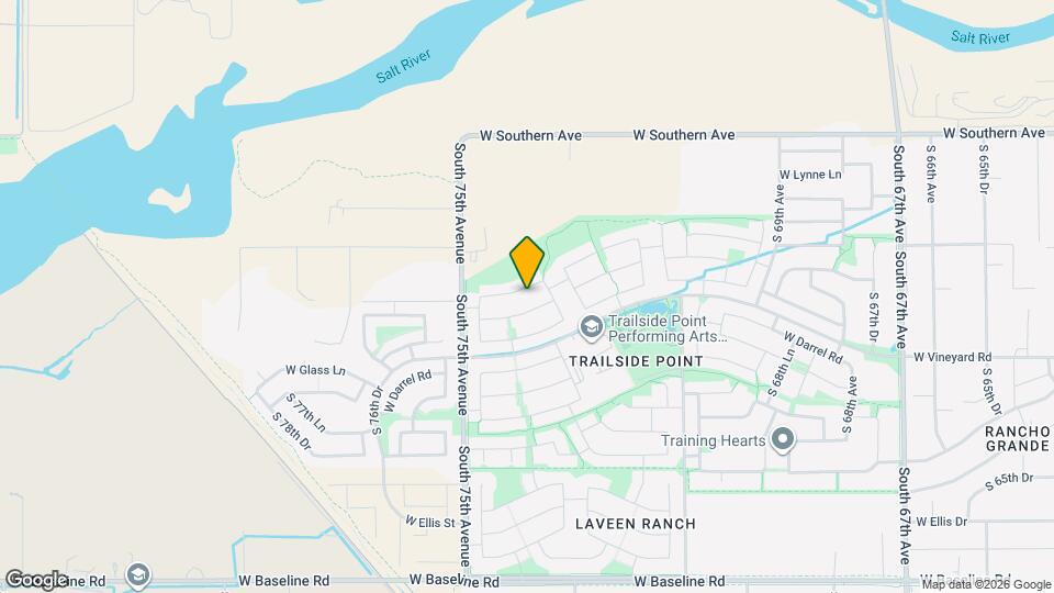 7323 W Alta Vista Rd Map and Location Details