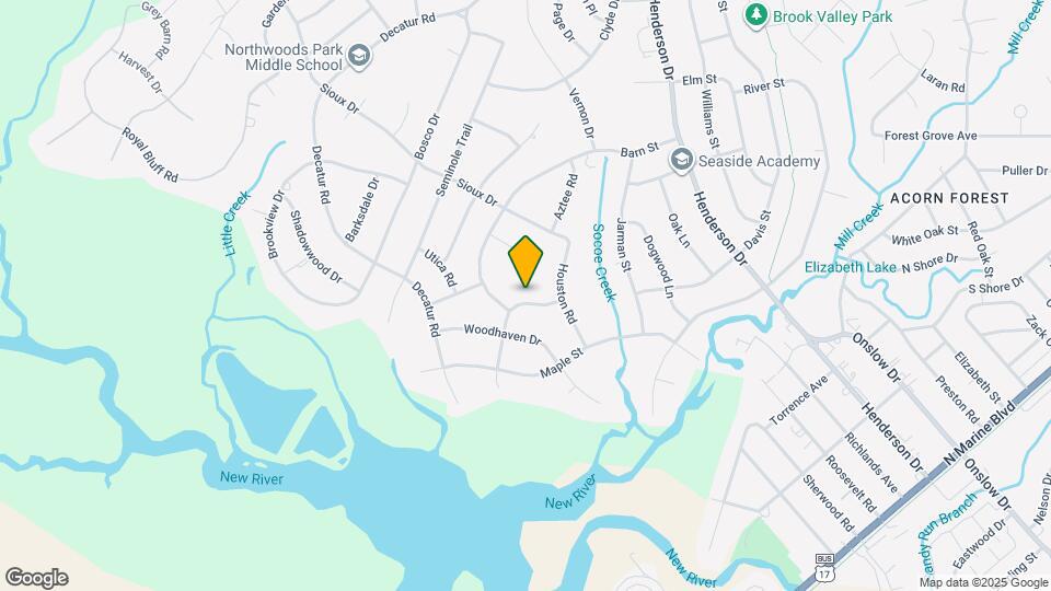 505 Delmar Rd Map and Location Details