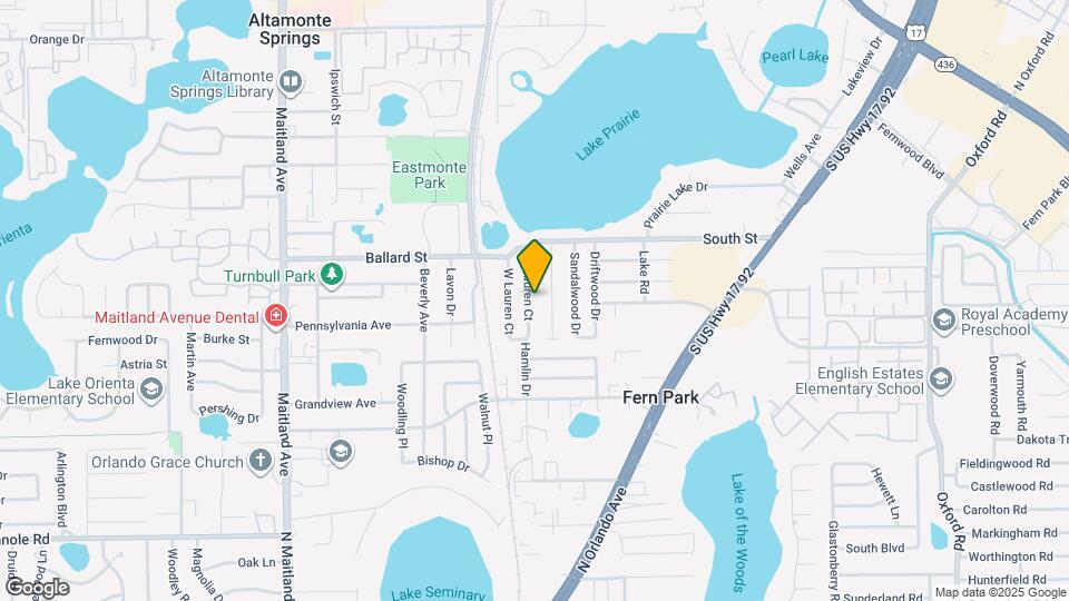 117 E Lauren Ct Map and Location Details