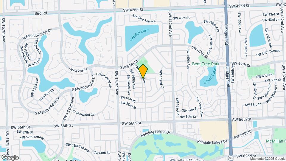 4845 SW 144th Ct Map and Location Details