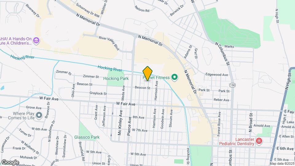 1019 Washington Ave Map and Location Details