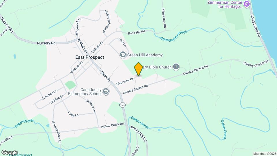 1 Creekside Dr Map and Location Details