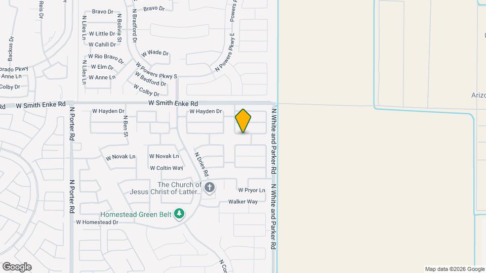 40133 W Sanders Way Mapa y Detalles de la Ubicación