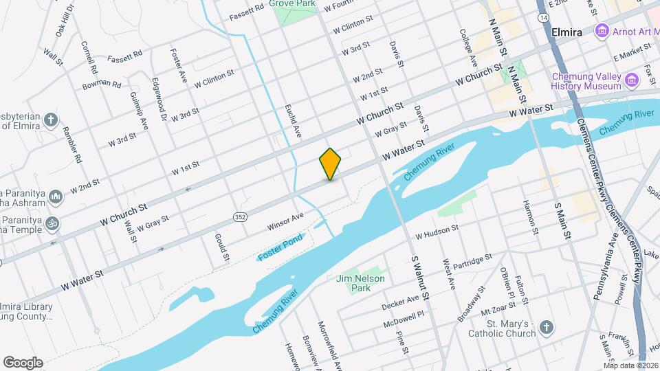 609 W Water St Map and Location Details