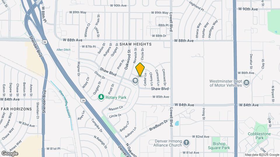 8550 Circle Dr Map and Location Details