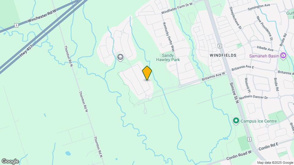 2364 Equestrian Cres Map and Location Details