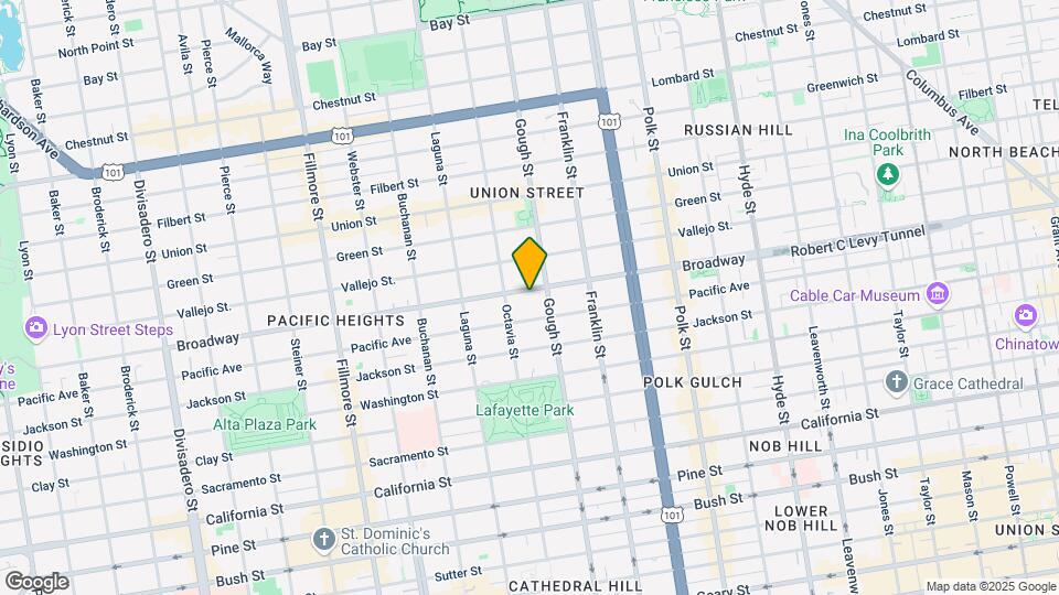 1815 Broadway St Map and Location Details