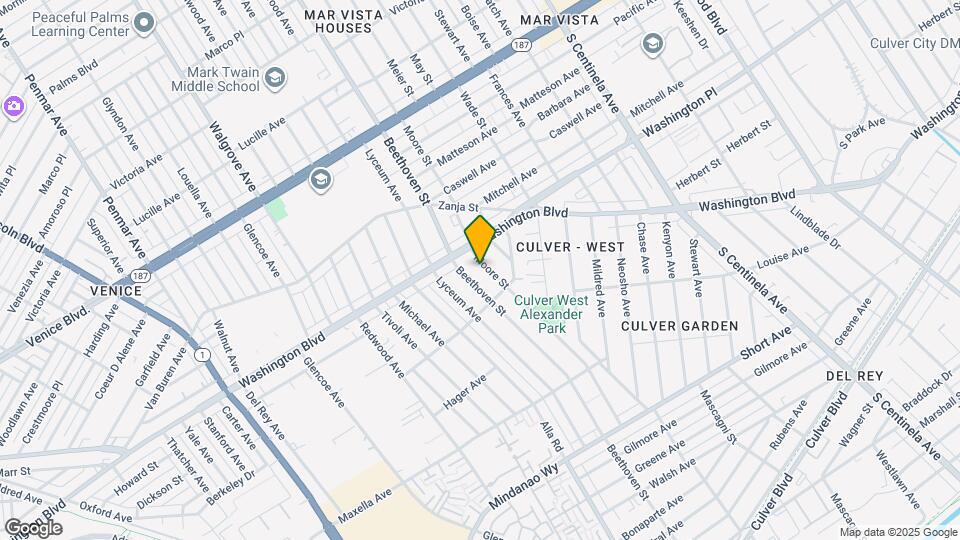 4027 Moore St Map and Location Details