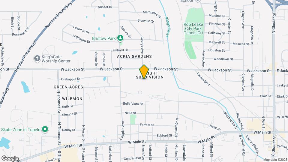 680 George Ave Mapa y Detalles de la Ubicación