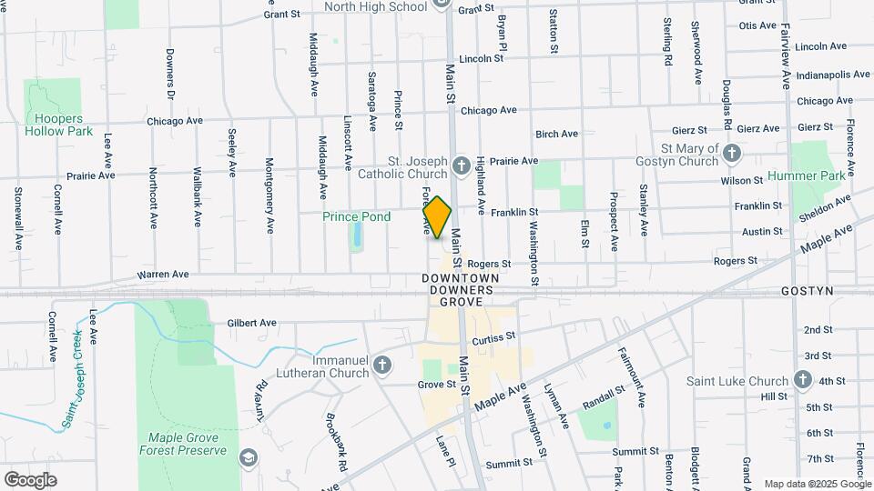 4929 Forest Ave Map and Location Details