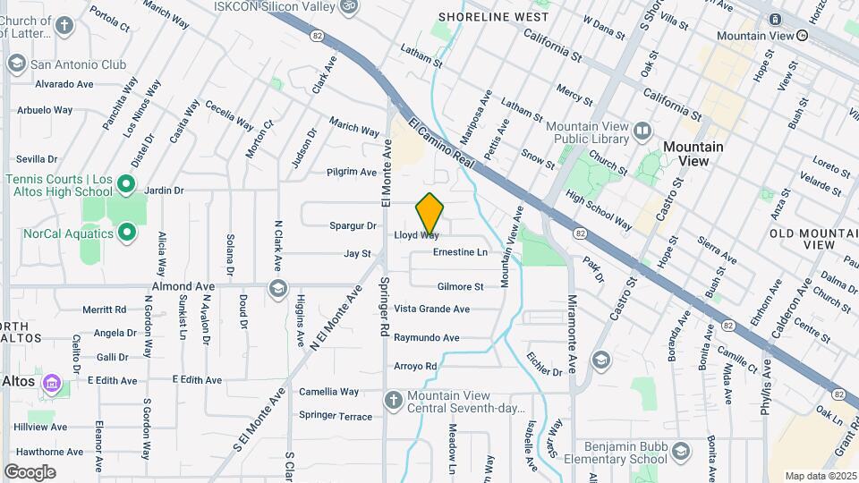 1535 Lloyd Way Map and Location Details