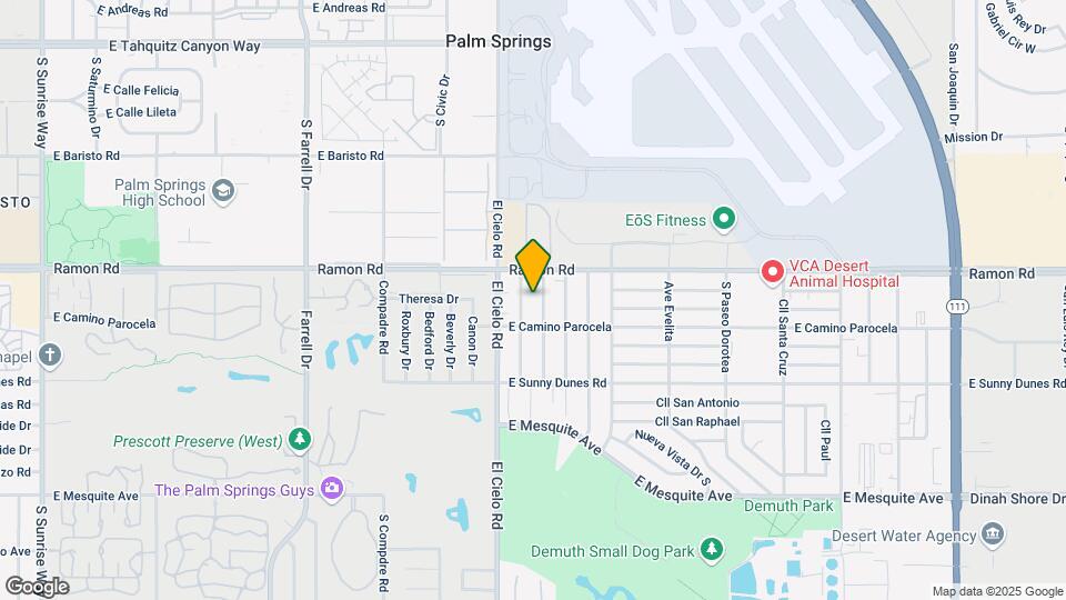 561 S Highland Dr Map and Location Details