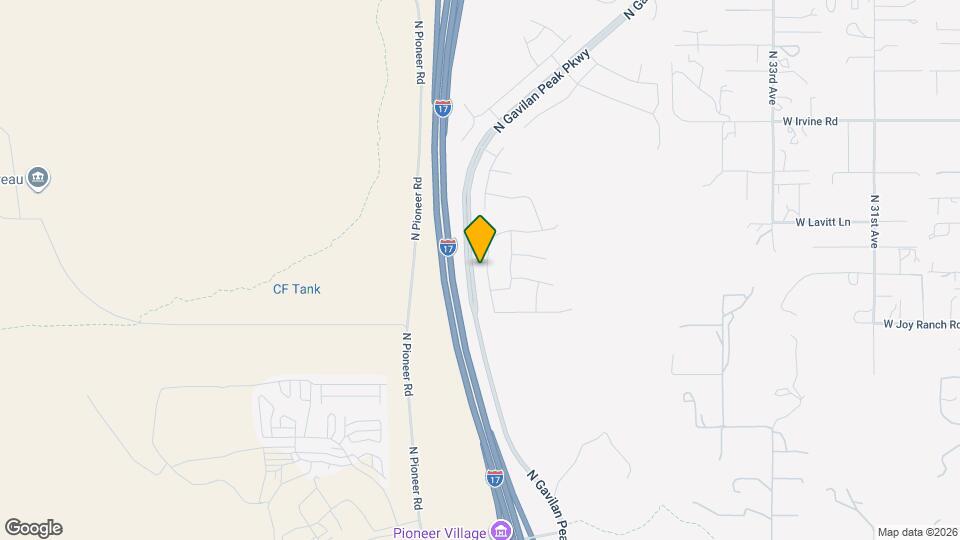 38024 N Pagoda Ln, Unit 04-309 Mapa y Detalles de la Ubicación