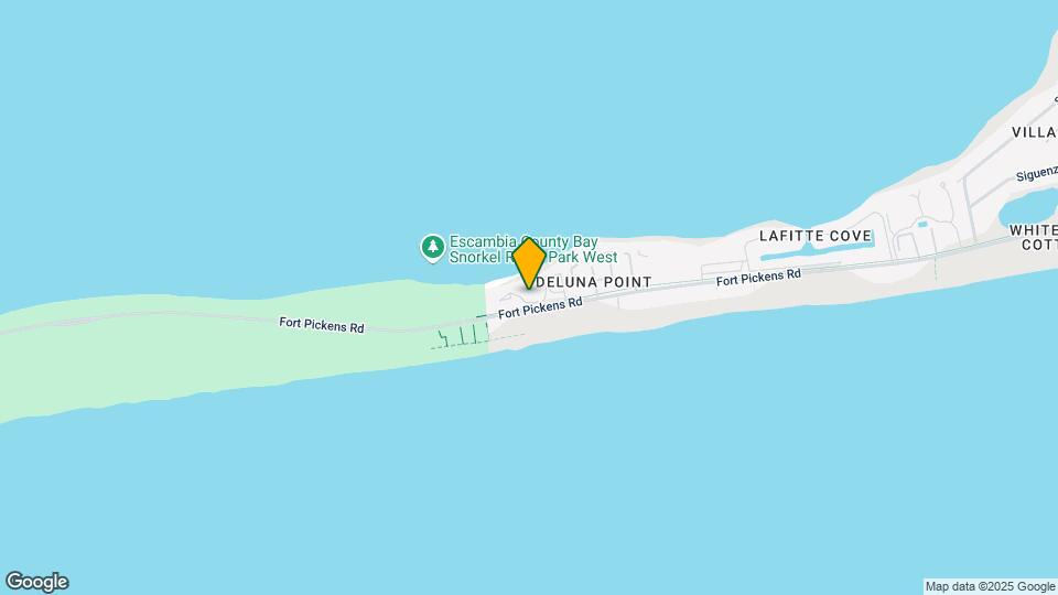 1350 Fort Pickens Rd Map and Location Details