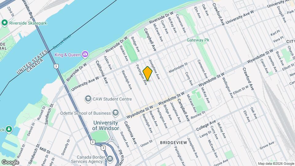 406 Partington Av Map and Location Details