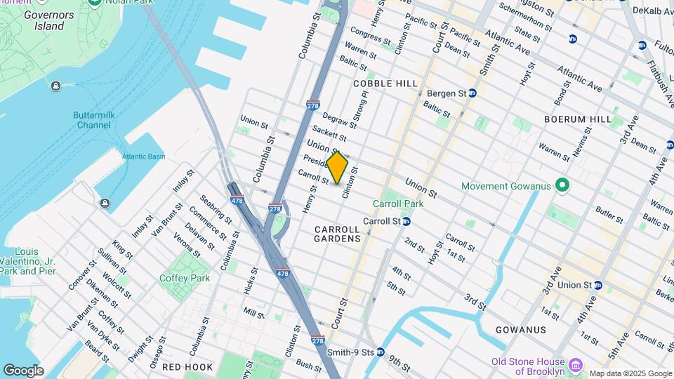 172 Carroll St Mapa y Detalles de la Ubicación
