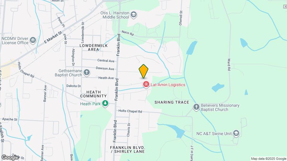 4015 Mountainridge Dr Map and Location Details