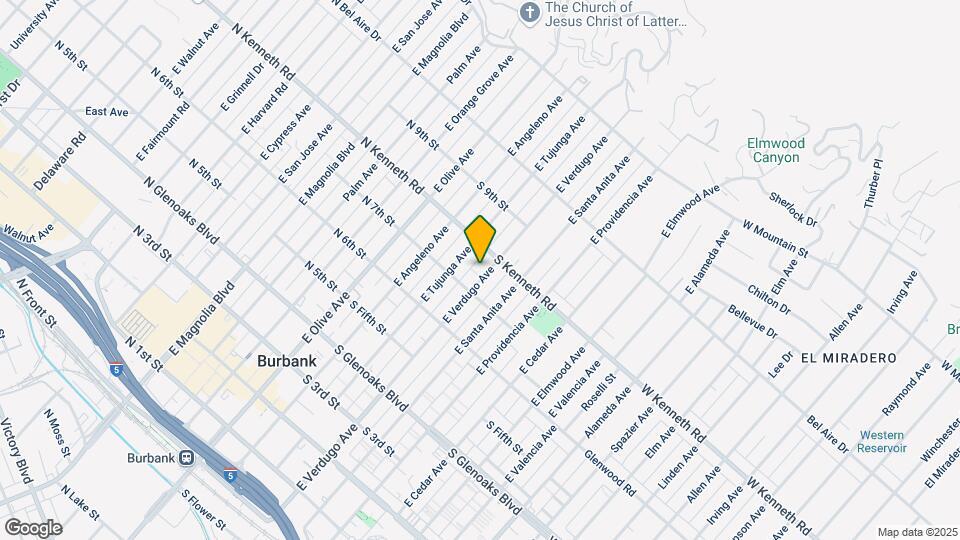 721 E Verdugo Ave-Unit -723 Apt. 201 Map and Location Details